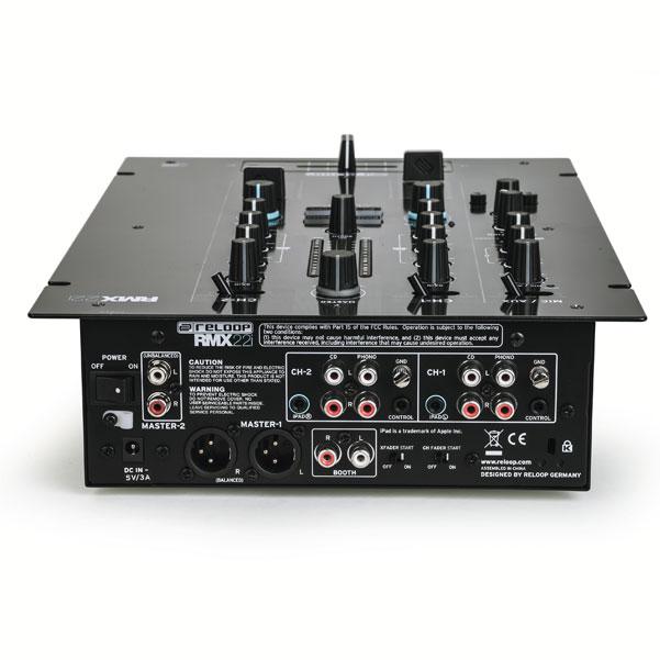 reloop dj mixers reloop rmx22i dj mixer