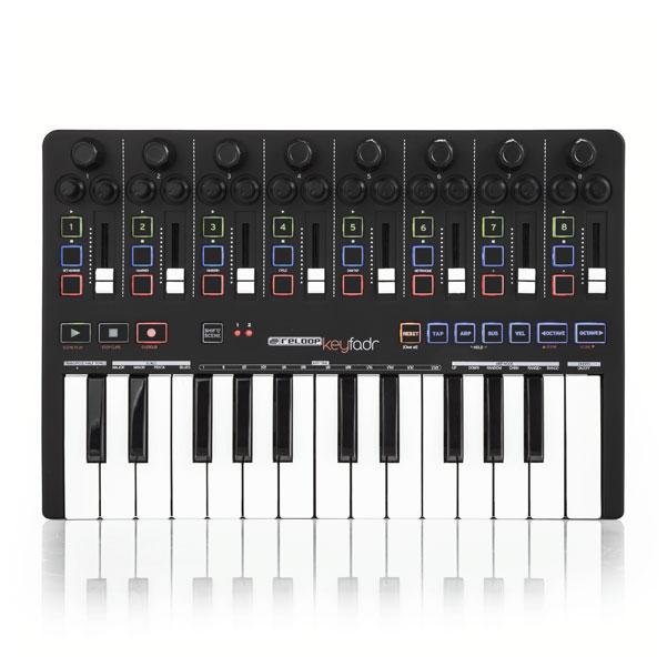 reloop midi keyboards reloop keyfadr 35 key midi keyboard