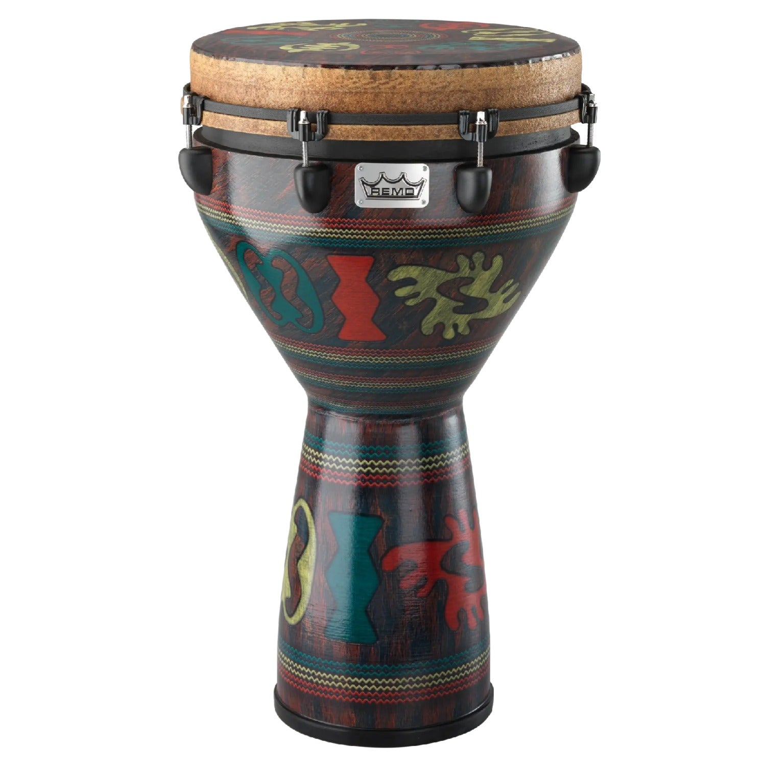 Remo Djembes Remo Dj-0014-24 14" Mondo Adinkra Djembe