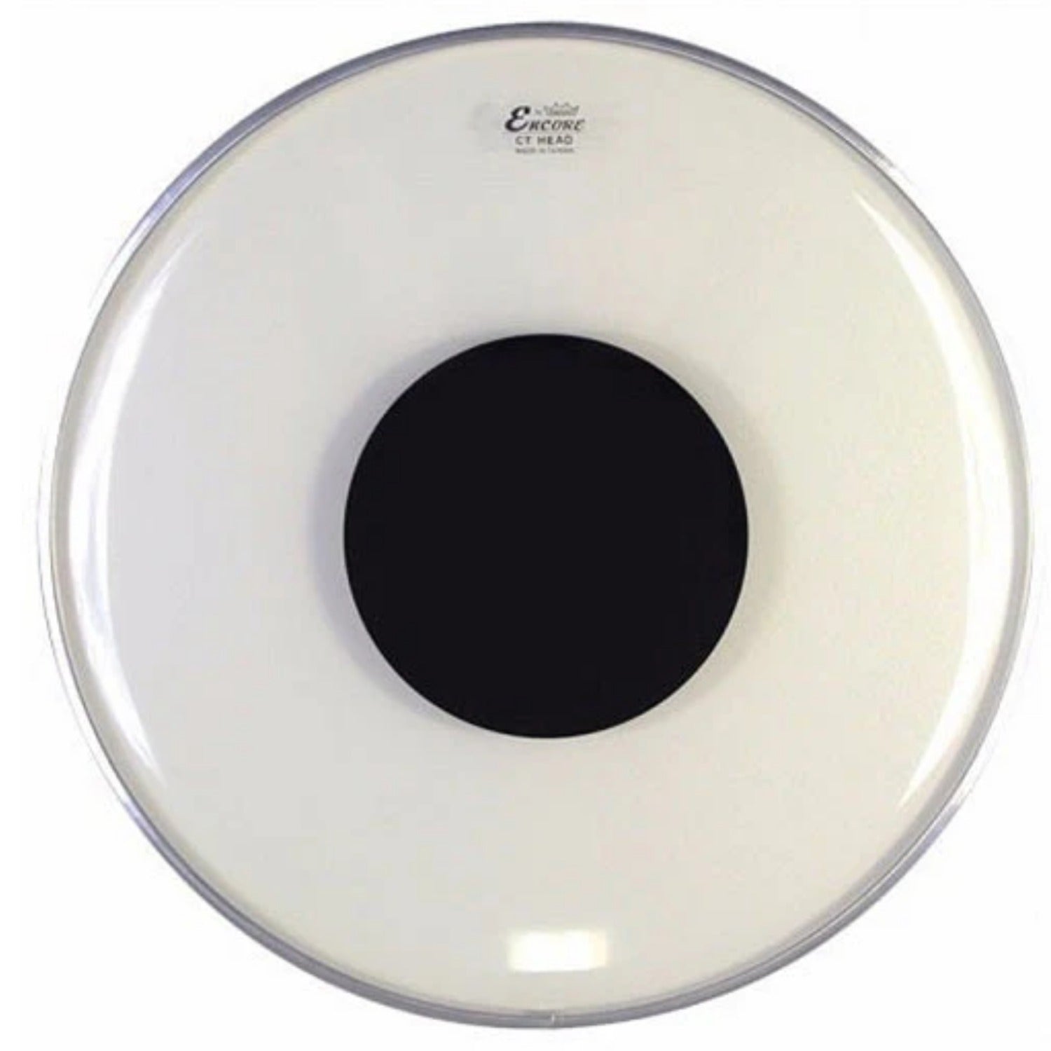 Remo Drum Heads 14" Remo CS Clear Transparent Black Center Batter Drumhead