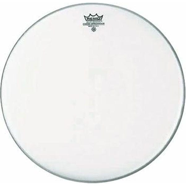 remo drum heads remo ba-0313-00 13" usa plastic head ambassador clear