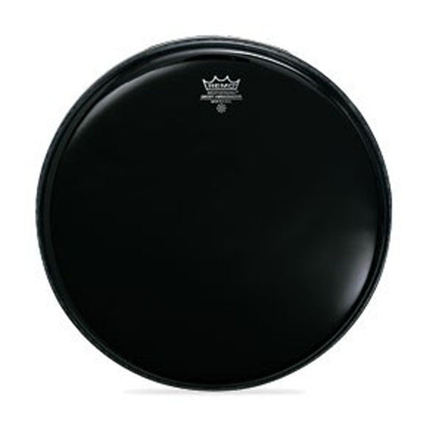 remo drum heads remo en-0012-ed taiwan black ebony 12'' drumhead