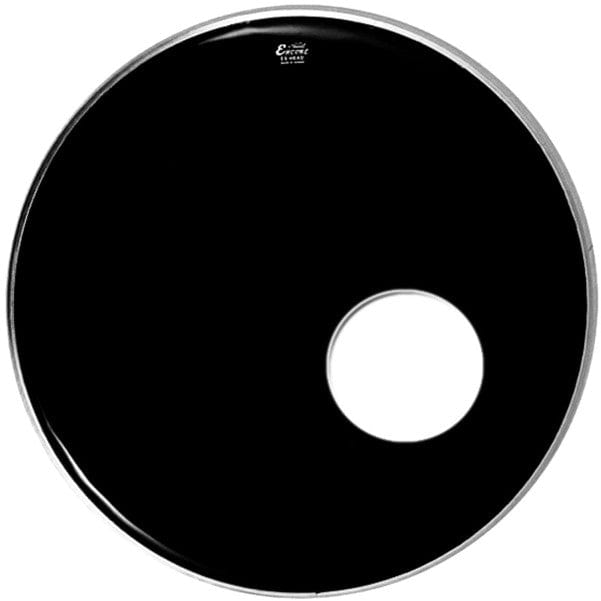 remo drum heads remo en-1018-es 18" sound hole bass drum head