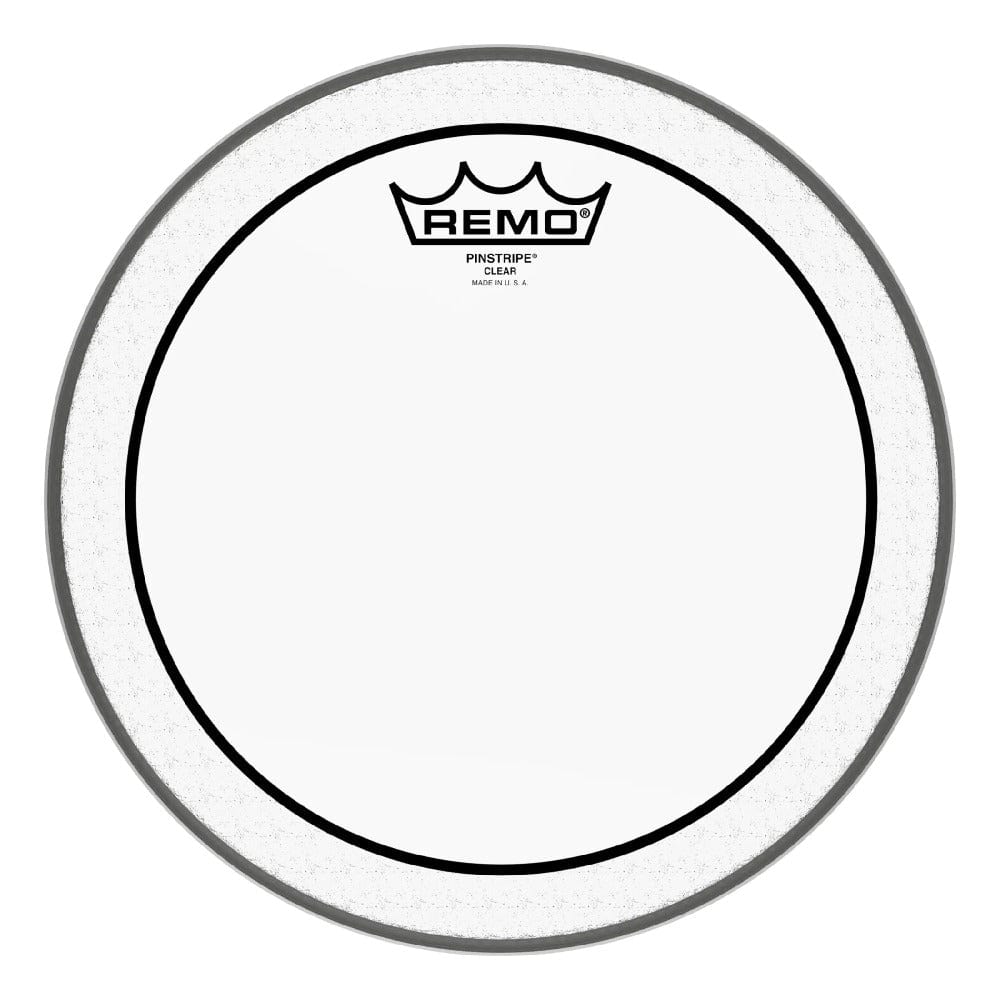 remo drum heads remo pinstripe clear tom batter drum head