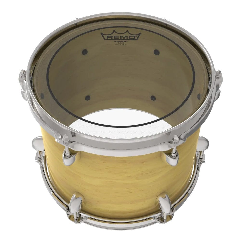 remo drum heads remo pinstripe clear tom batter drum head #size_14-inch