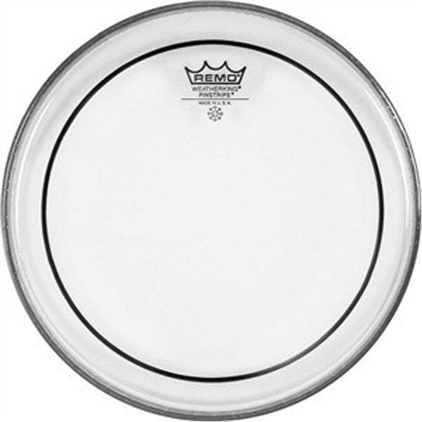 remo drum heads remo ps030800 8" clear pinstripe drum head