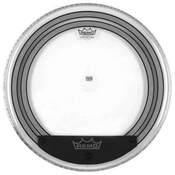 remo drum heads remo pw132000 20" clear bass head powersonic