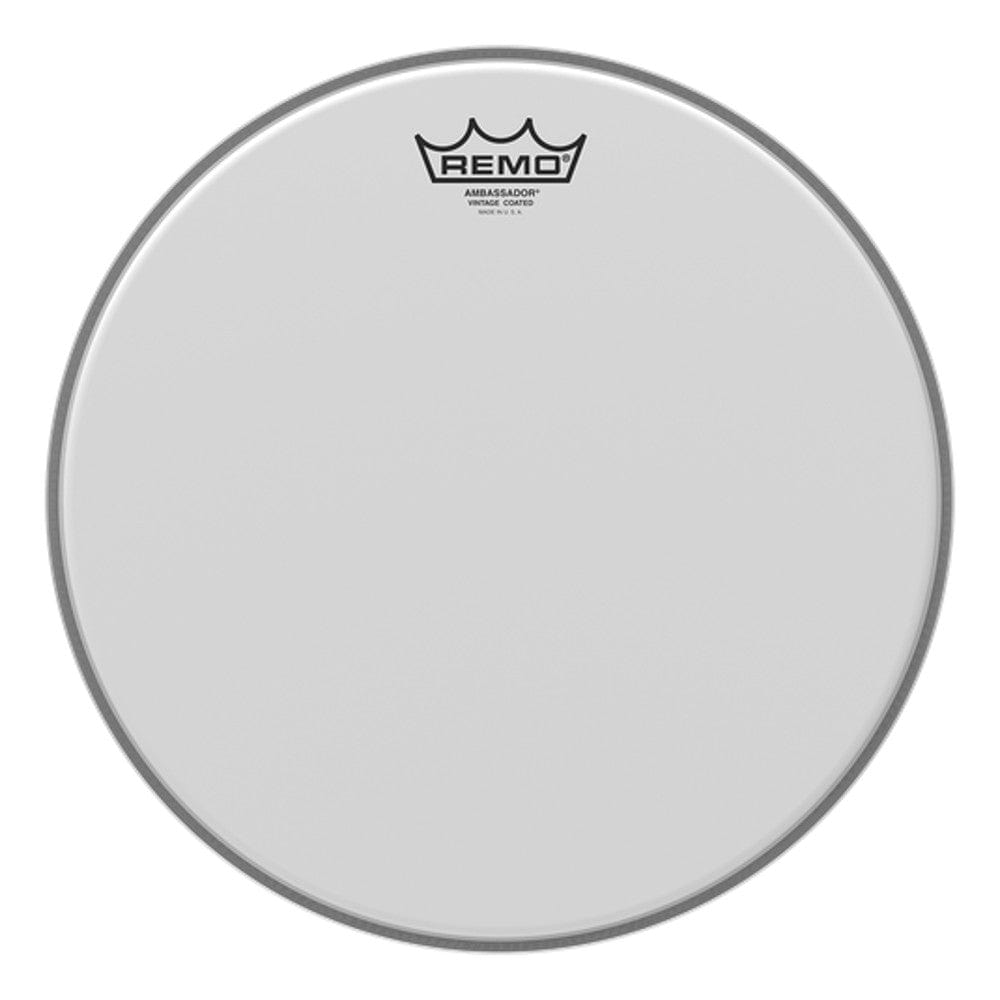 remo drum heads remo va011300 13" vintage coated ambassador drum head