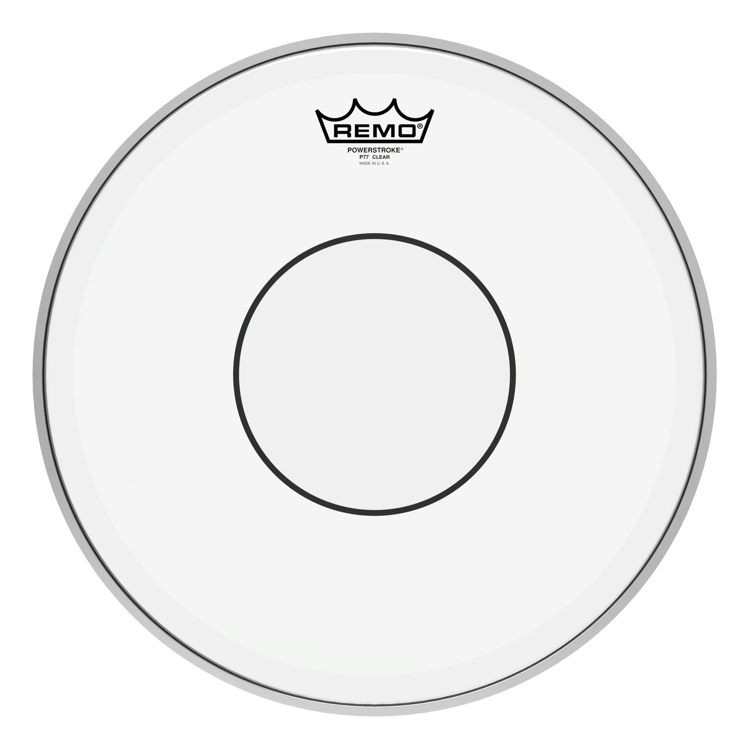 Remo Drumheads Remo P7-0314-C2 14" Powerstroke 77 Top Clear Dot Drumhead