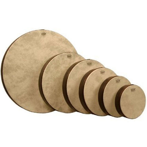 remo hand percussions remo fiberskyn 3 hd8500-06 frame drum 6 pcs.