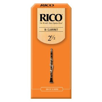 rico clarinet reeds rico bb clarinet reeds (25-pack)