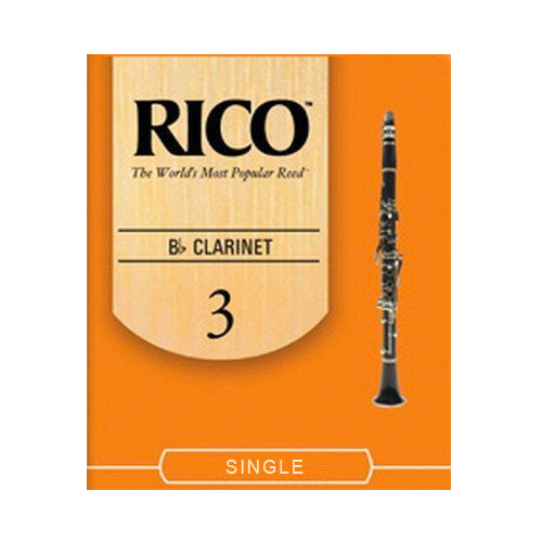 rico clarinet reeds rico rca1230 bb clarinet reed - single