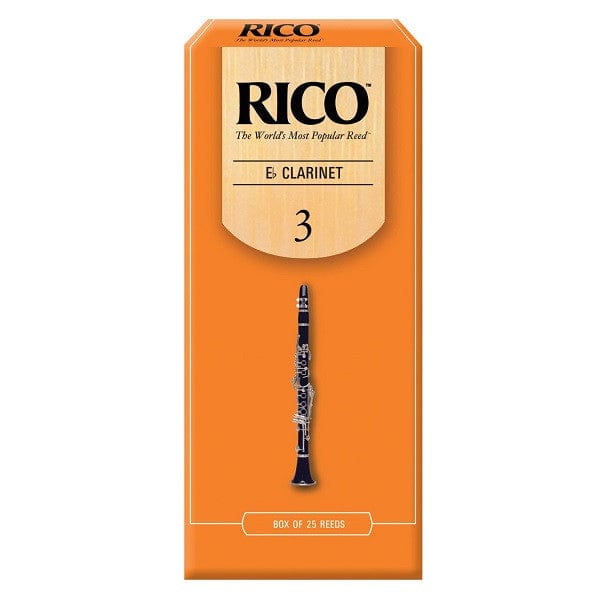 Rico Clarinet Reeds Strength 3.0 Rico Eb Clarinet Reeds - Box of 25 Reeds
