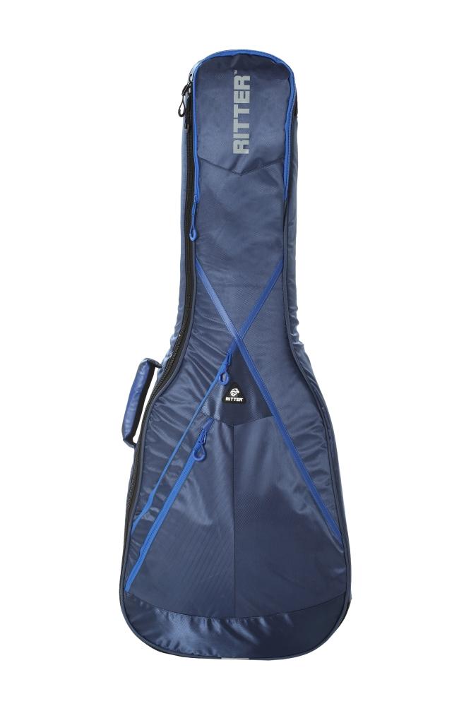 ritter acoustic guitar gigbags navy/royal blue ritter rgp8-f folk auditorium guitar gigbag #color_navy-royal-blue