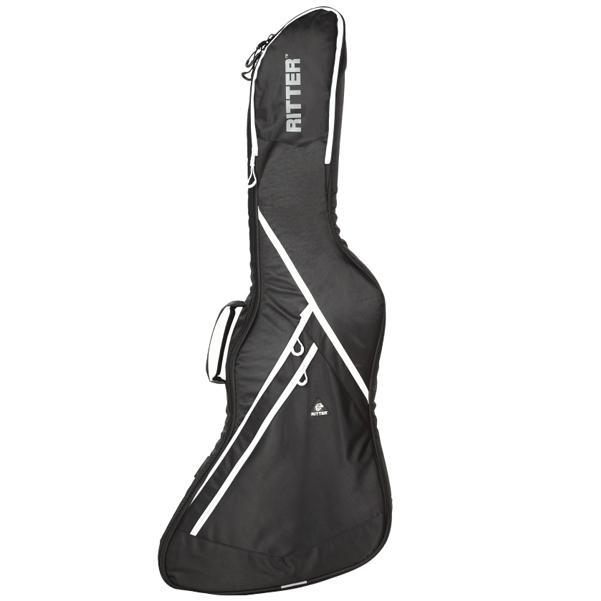 ritter electric guitar gigbags ritter rgp8-ex explorer electric guitar gigbag - black/white