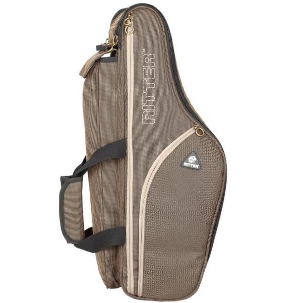 ritter saxophone gigbags, cases & covers ritter rbs7-as alto saxophone bag - bison/desert
