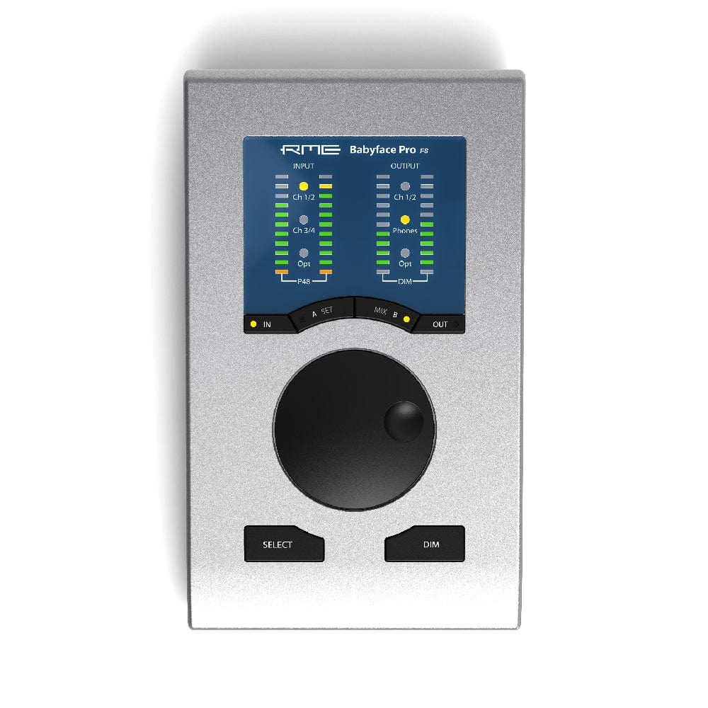 rme audio interfaces grey rme babyface pro fs 24-channel 192 khz usb audio interface