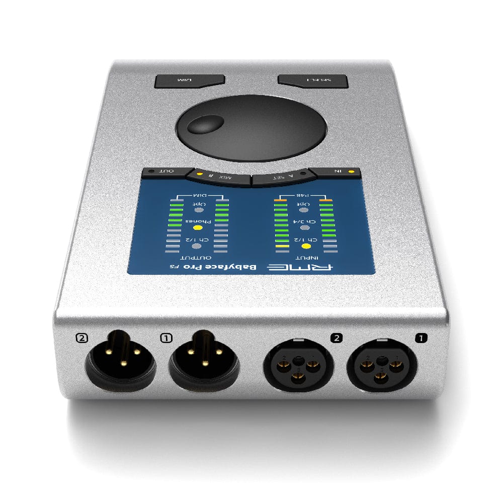 rme audio interfaces grey rme babyface pro fs 24-channel 192 khz usb audio interface