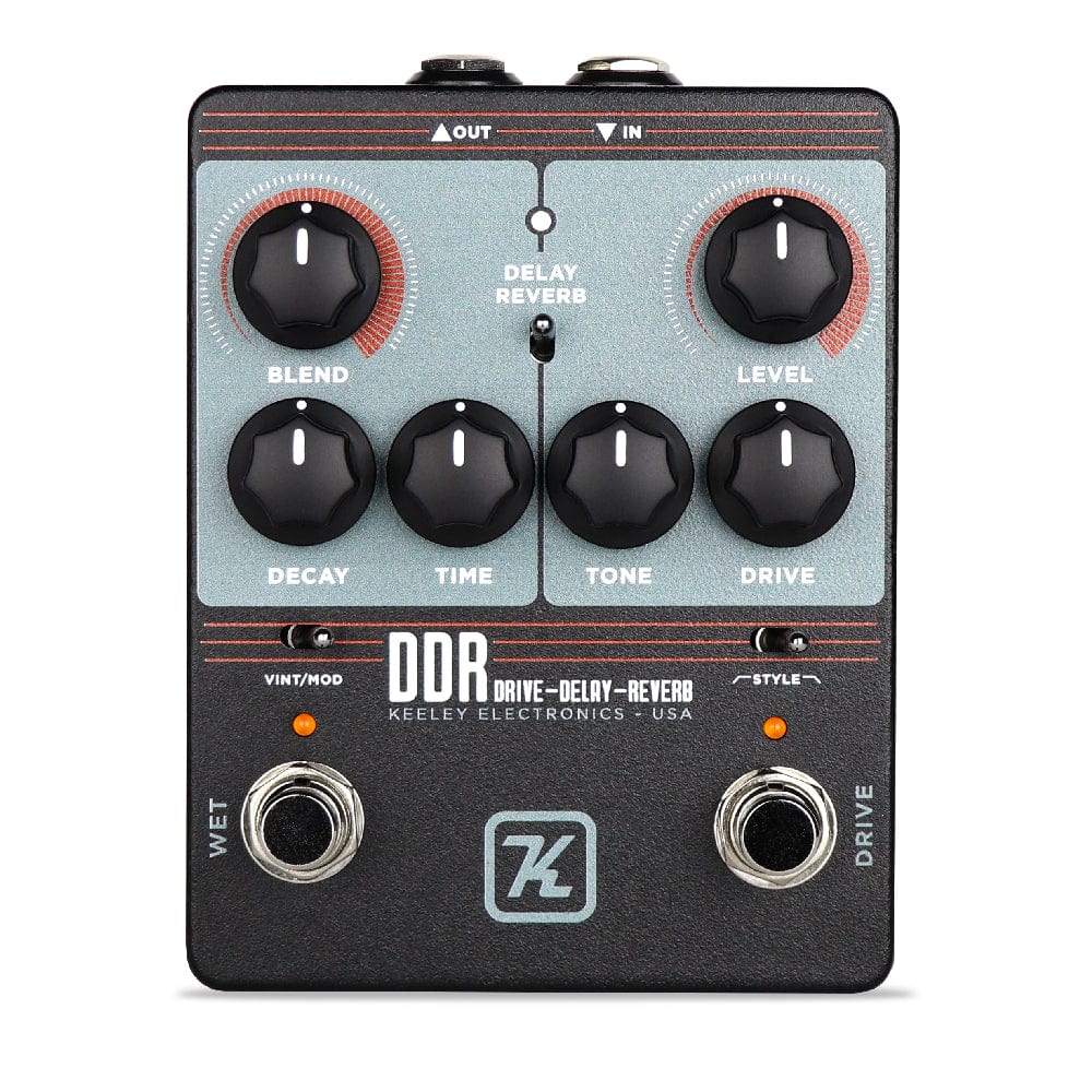 robert keeley effect pedals multi-effects keeley electronics ddr - drive delay reverb effect pedal