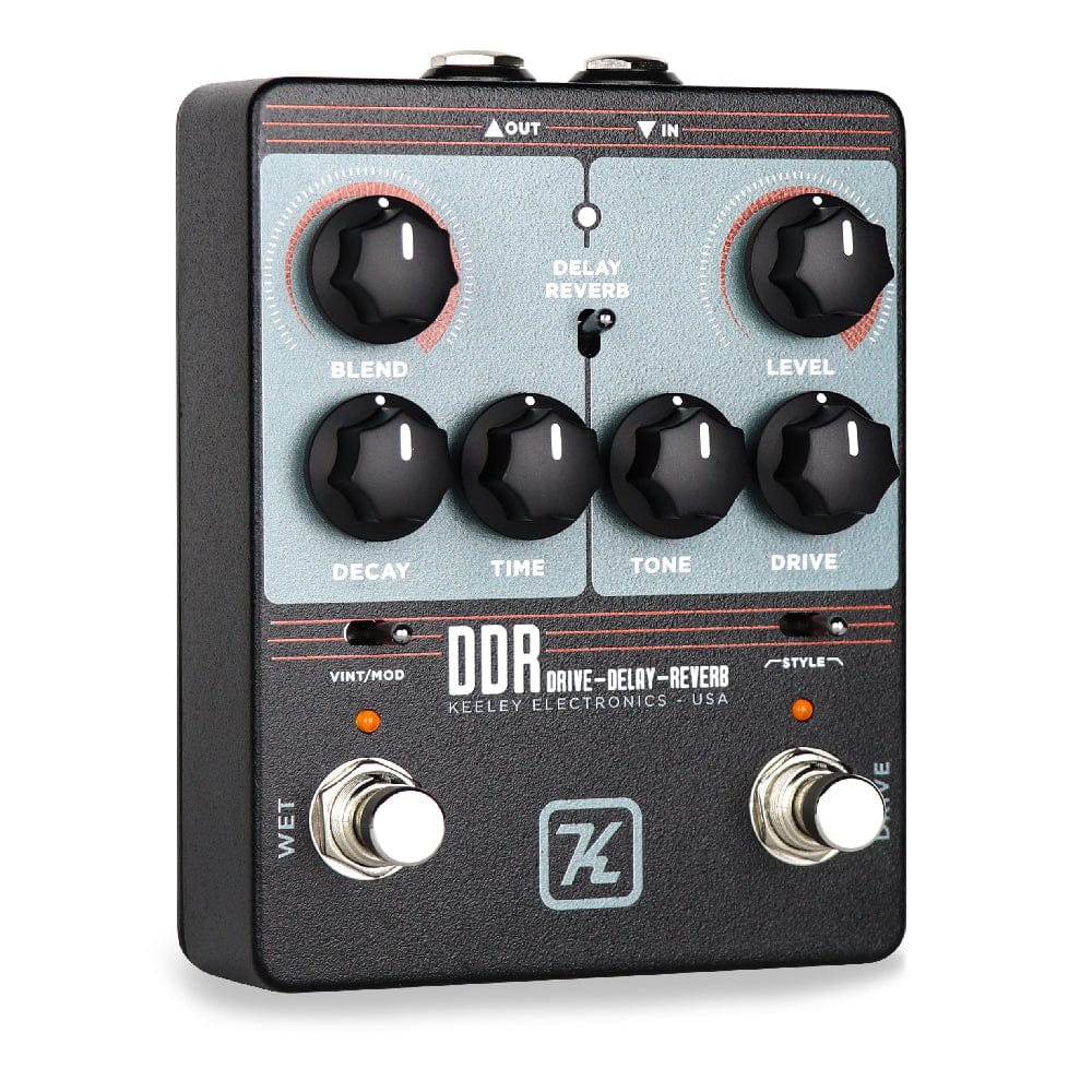 robert keeley effect pedals multi-effects keeley electronics ddr - drive delay reverb effect pedal