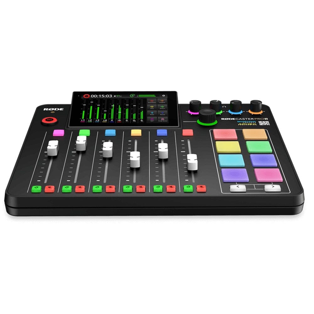 rode audio interfaces rode caster pro ii integrated audio production studio