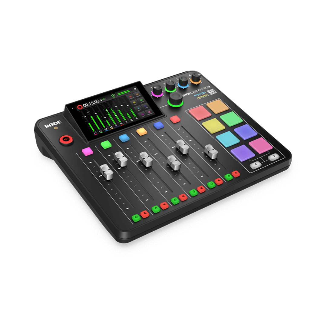 rode audio interfaces rode caster pro ii integrated audio production studio