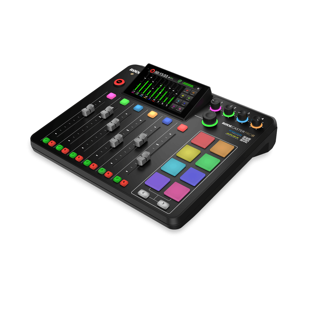 rode audio interfaces rode caster pro ii integrated audio production studio