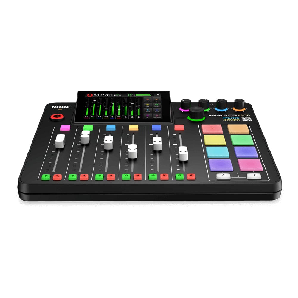 rode audio interfaces rode rodecaster pro ii integrated audio production studio audio interface
