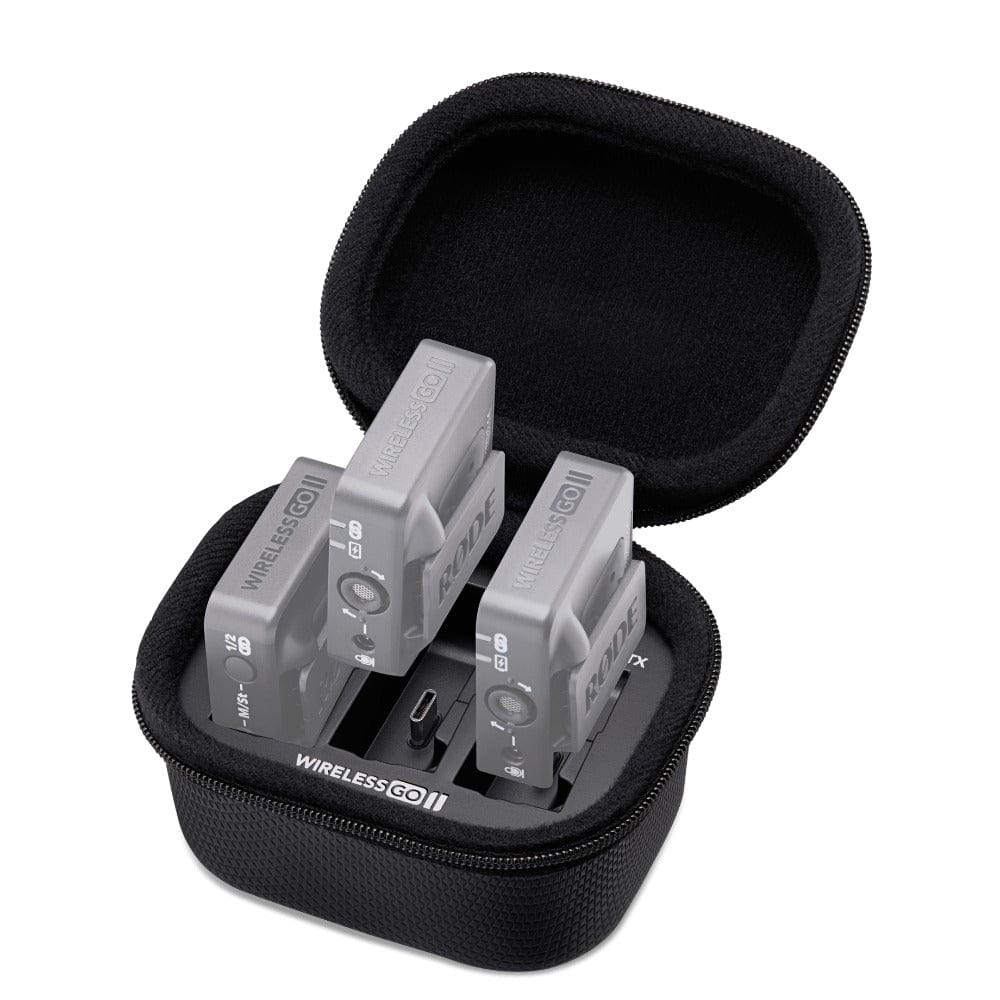 rode battery chargers rode wireless go ii charging case