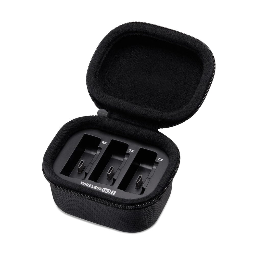 rode battery chargers rode wireless go ii charging case