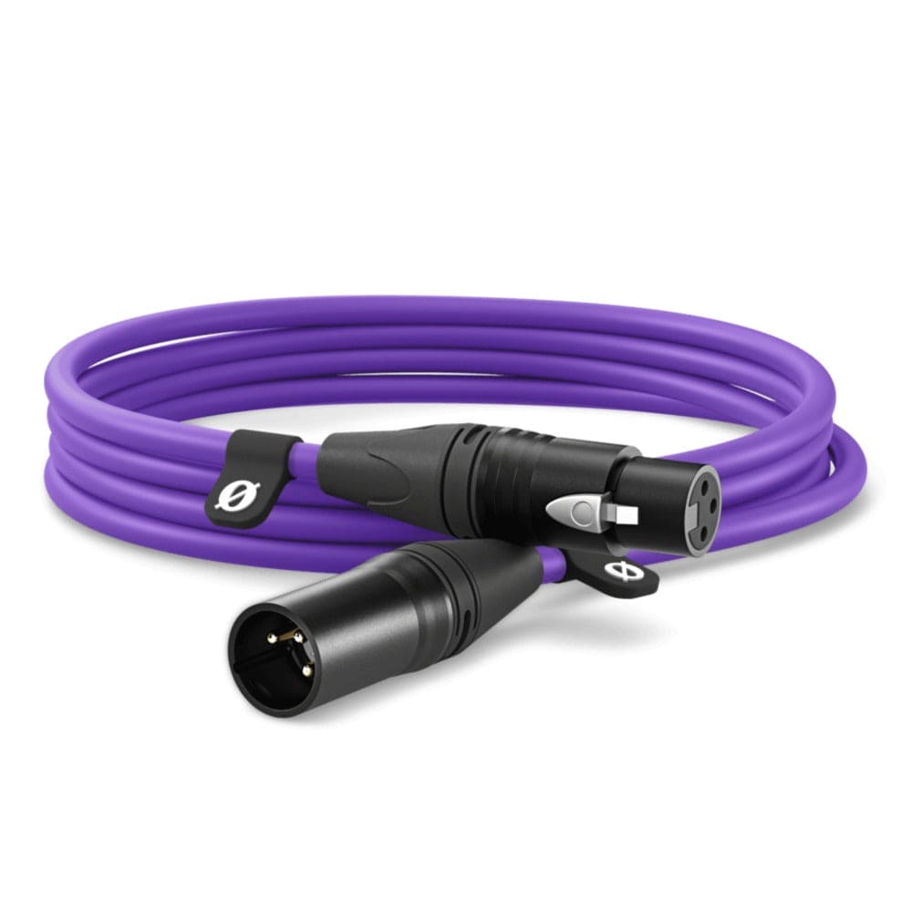 rode cable and connector stands 3m / purple rode premium xlr cable #size_3m,color_purple
