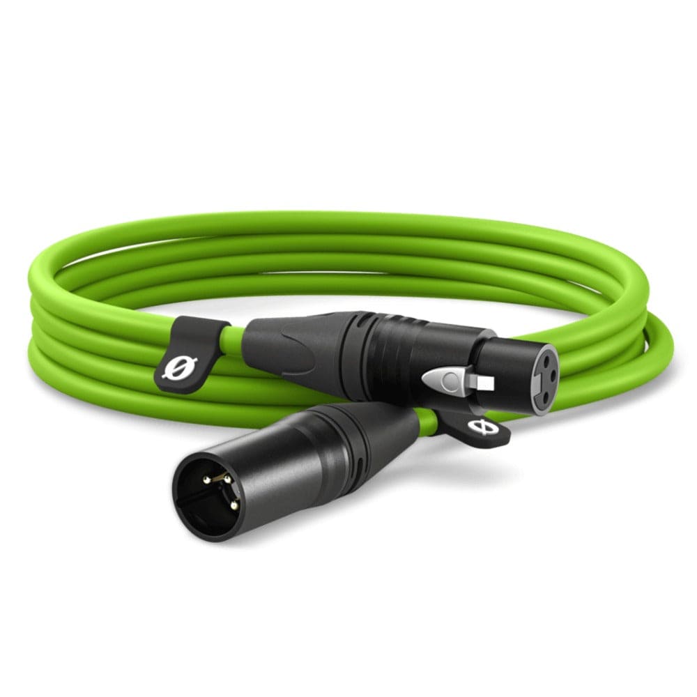 rode cable and connector stands rode premium xlr cable #size_3m,color_green