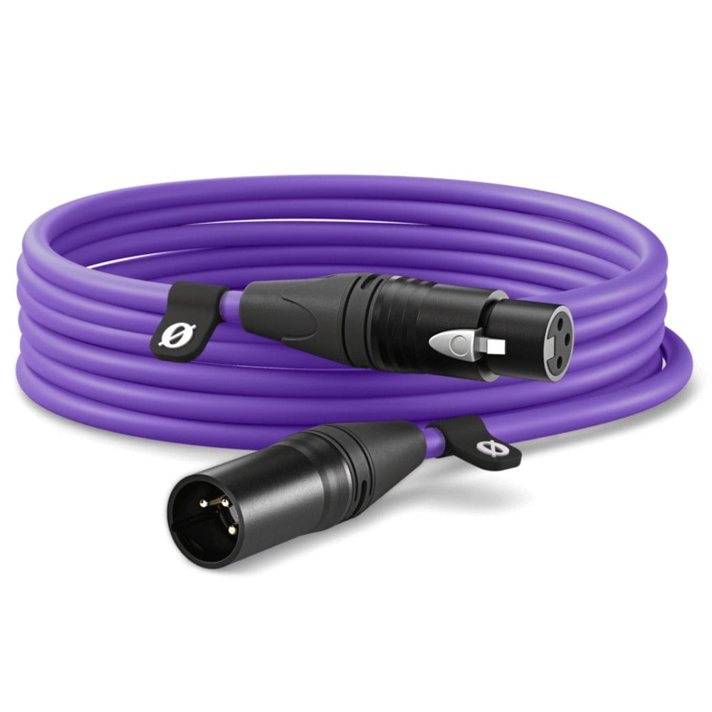 rode cable and connector stands rode premium xlr cable #size_6m,color_purple