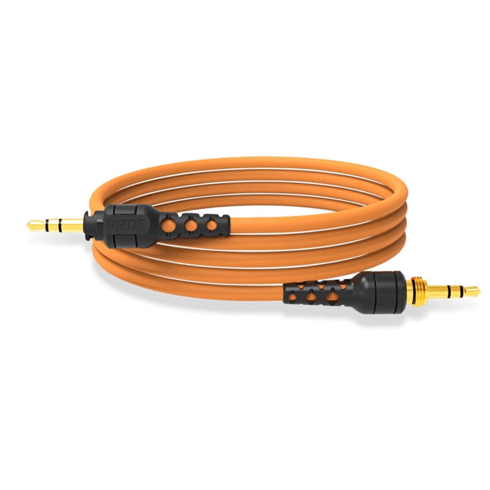 rode cables and connectors 1.2m / orange rode nth coloured cables for nth-100 #size_1.2m,color_orange