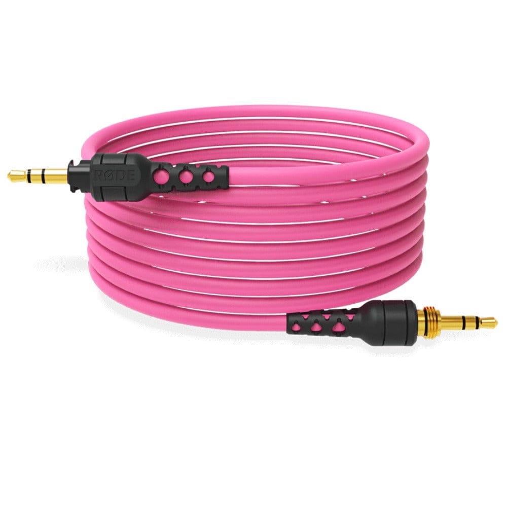 rode cables and connectors 2.4m / pink rode nth coloured cables for nth-100 #size_2.4m,color_pink