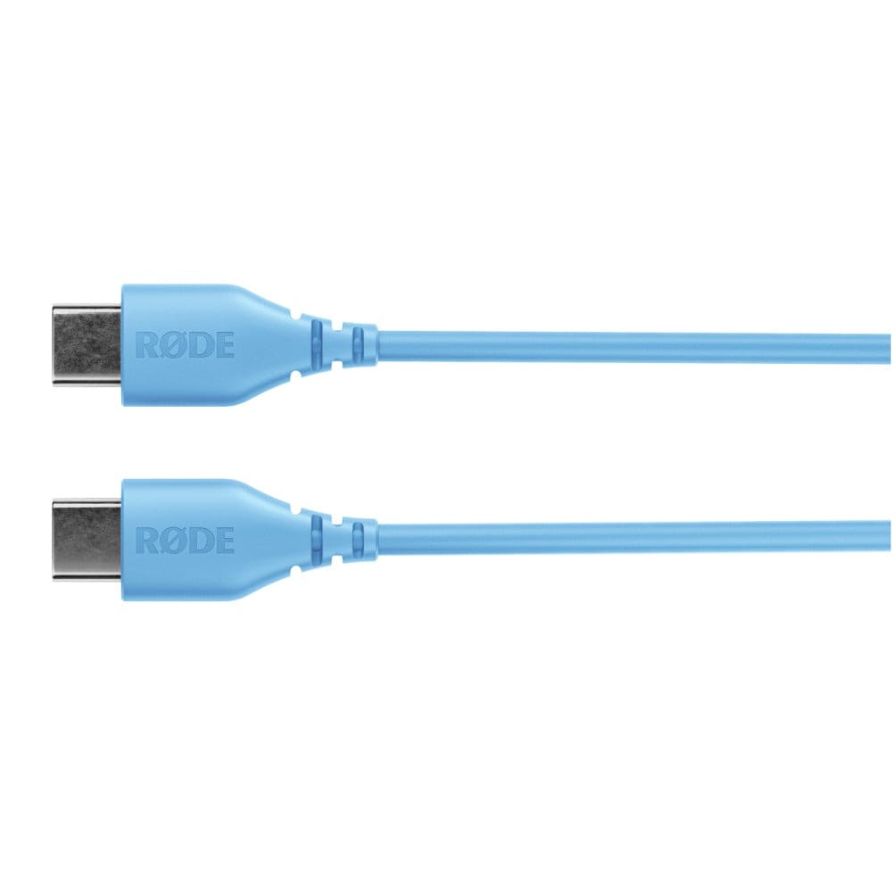 rode cables and connectors rode sc 22 30cm usb c to usb c cable #color_blue