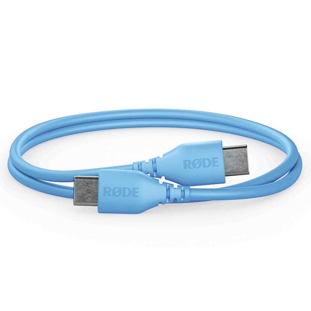 rode cables and connectors rode sc 22 30cm usb c to usb c cable #color_blue