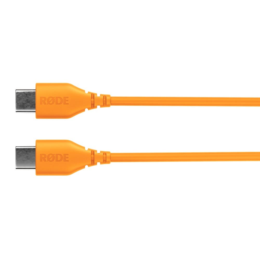 rode cables and connectors rode sc 22 30cm usb c to usb c cable #color_orange