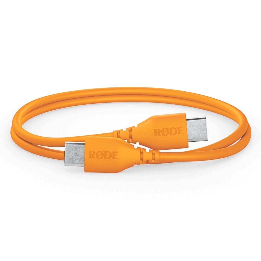 rode cables and connectors rode sc 22 30cm usb c to usb c cable #color_orange