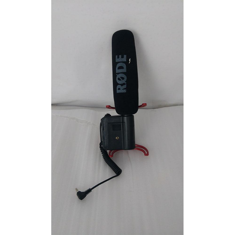 rode condenser microphones 202102005941 rode video mic with rycote lyre suspension system - open box b stock