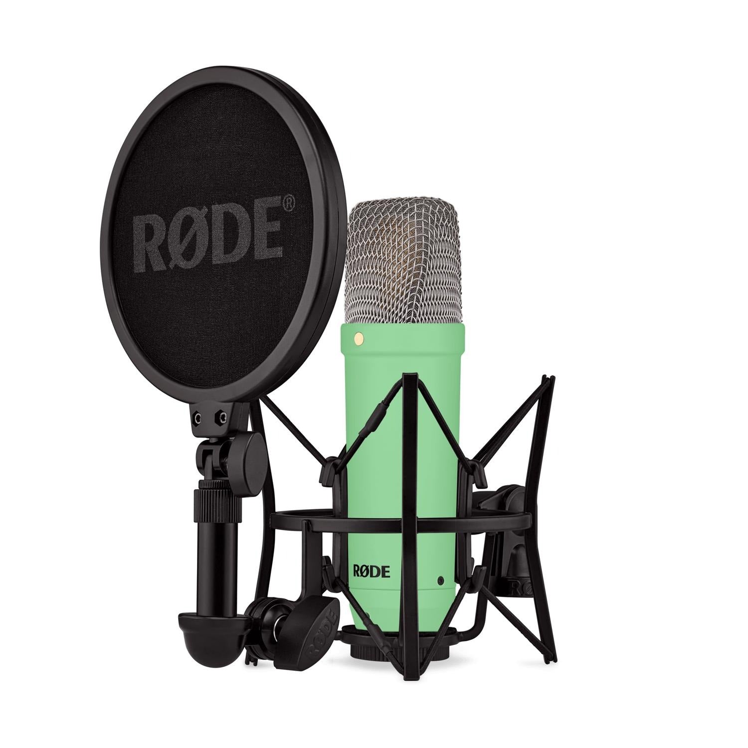 Rode Condenser Microphones Green Rode NT1 Signature Series Studio Condenser Microphone