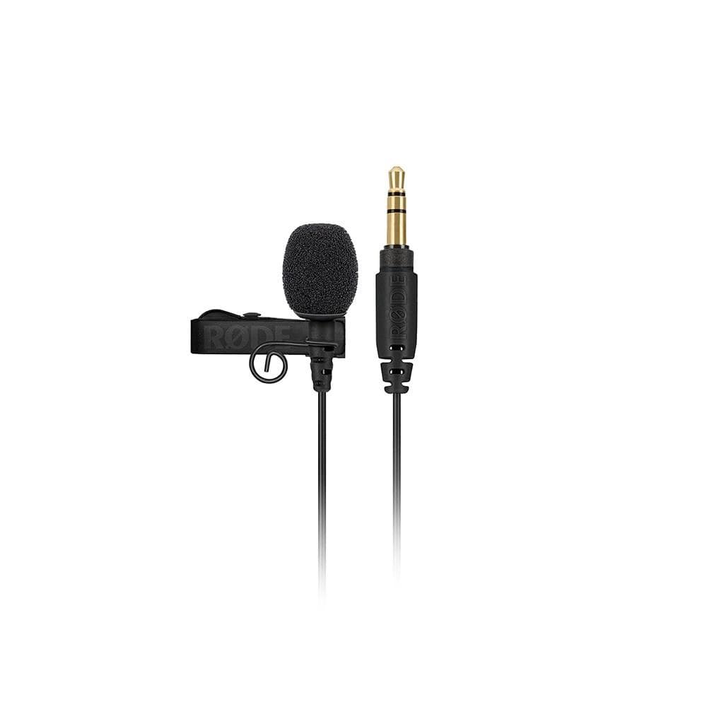 rode condenser microphones rode lavalier go professional grade wearable permanently polarized condenser microphone - open box