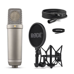 Rode Condenser Microphones Rode NT1 5th Generation Large-Diaphragm Cardioid Studio Condenser Microphone Kit