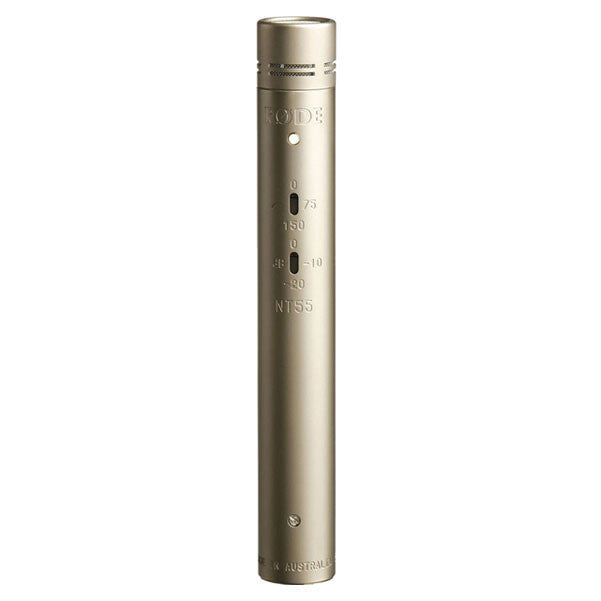 rode condenser microphones rode nt55 multi-pattern 1/2inch condenser microphone