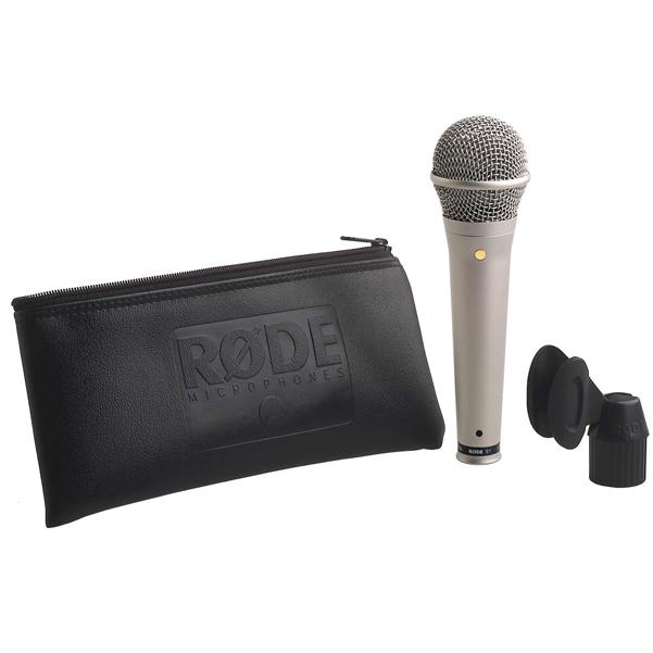 rode condenser microphones rode s1 live condenser vocal microphone #color_satin-nickel
