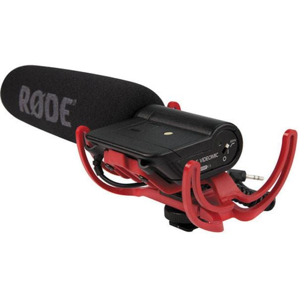 rode condenser microphones rode video mic with rycote lyre suspension system