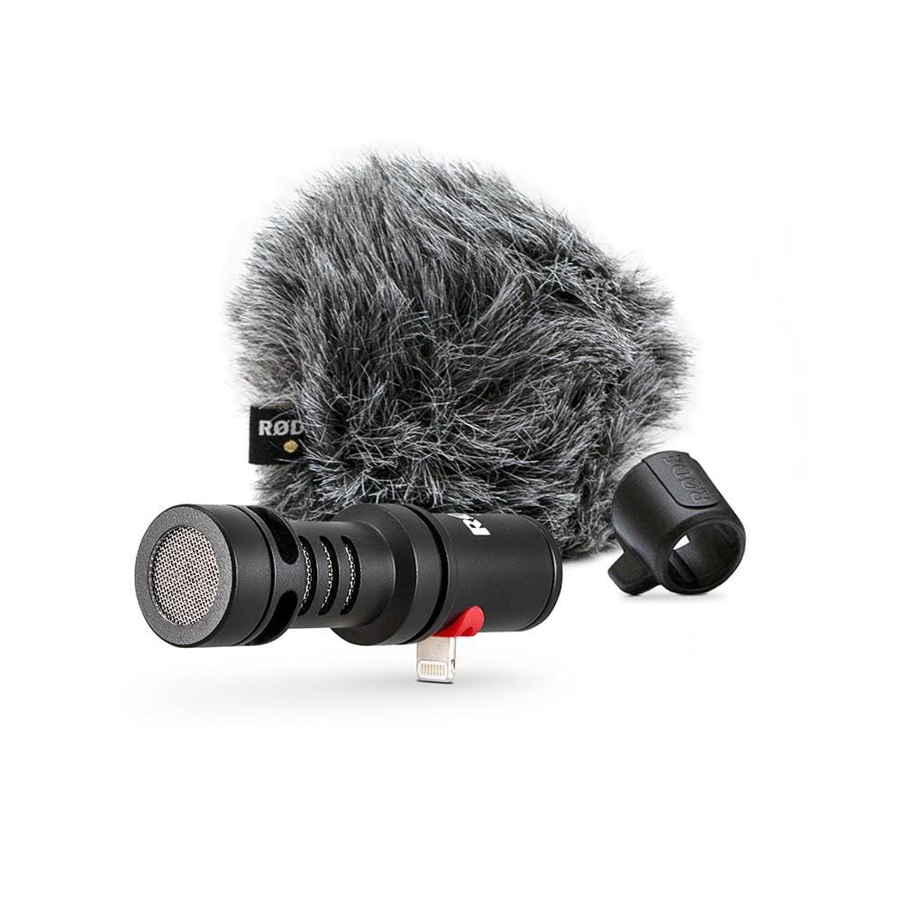 rode condenser microphones rode videomic me-l directional condenser microphone for ios devices - open box