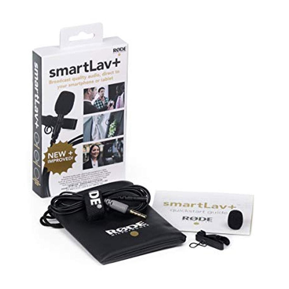 rode lavalier microphones rode smart lavalier plus dynamic microphone - open box