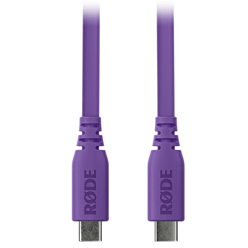 rode microphone accessories purple rode sc17 1.5m usb-c to usb-c cable #color_purple