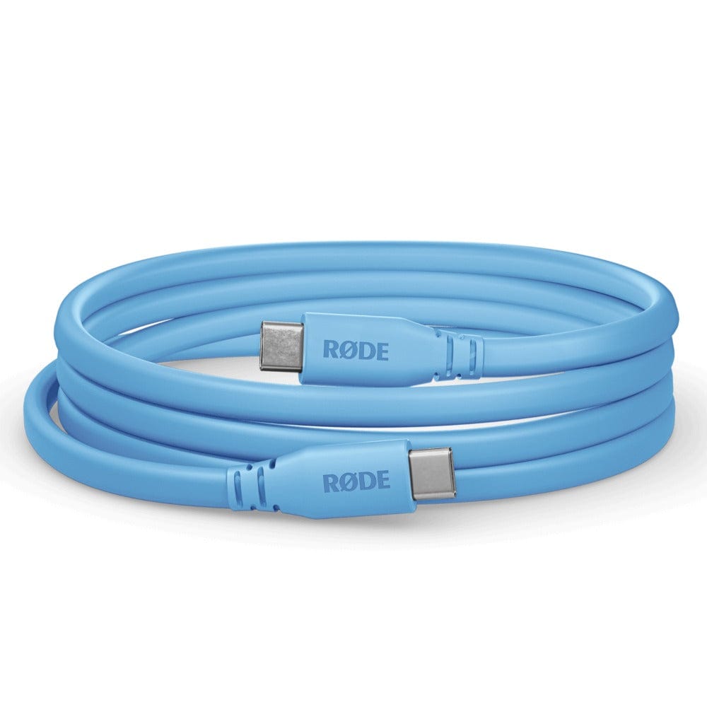 rode microphone accessories rode sc17 1.5m usb-c to usb-c cable #color_blue